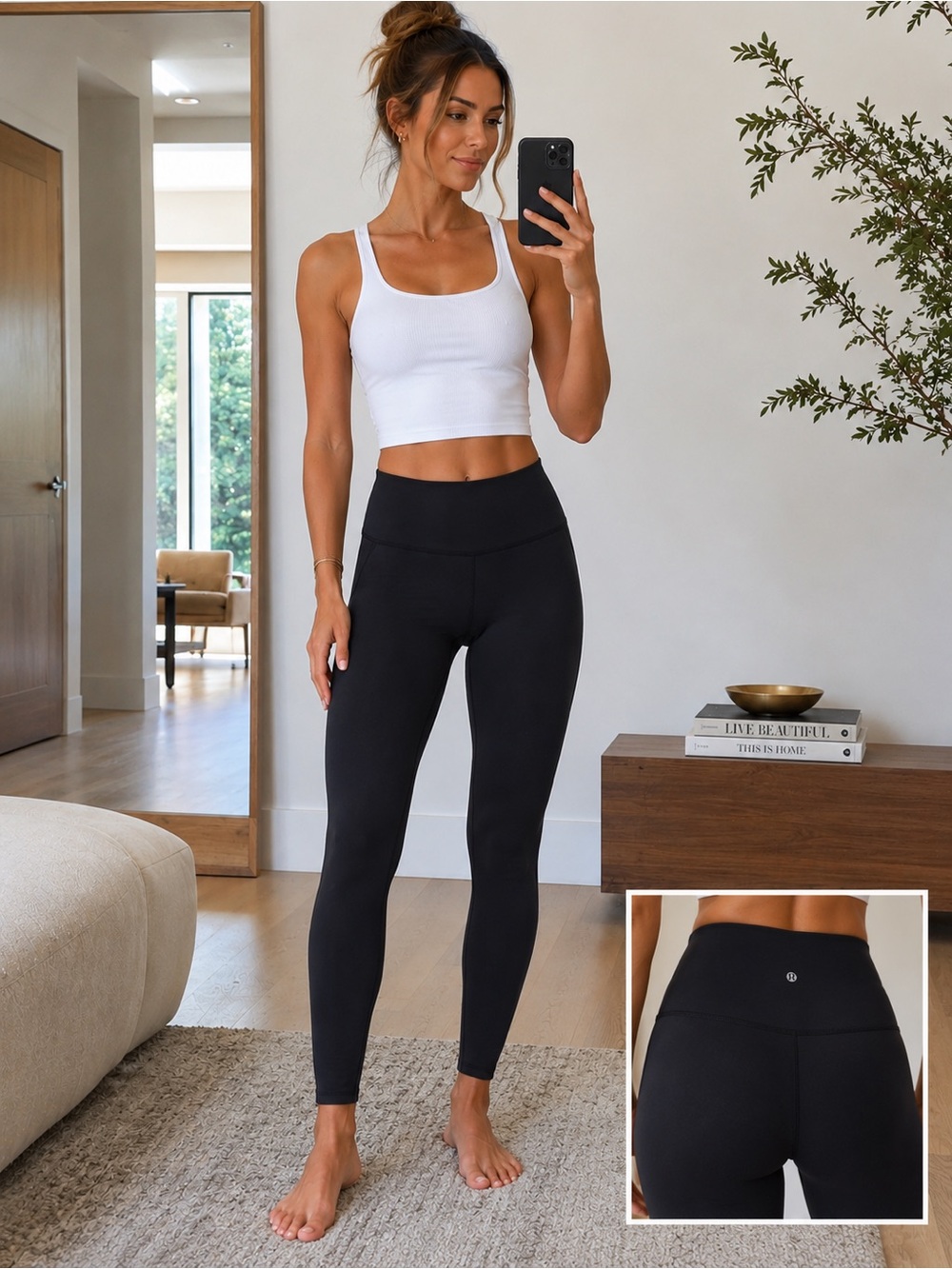 lululemon athletica High-Rise Black Leggings